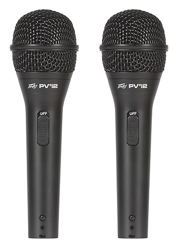 Peavey Pvi 2 - 2-Pack Dynamic Cardiod Microphones
