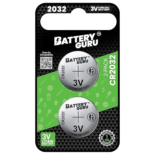 Car Key Battery Replacement for Buick Envision (2016-2022 Envision Remote Battery CR2032 3V Pack of 2