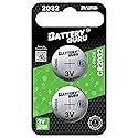 Car Key Battery Replacement for Buick Envision (2016-2022 Envision Remote Battery CR2032 3V Pack of 2