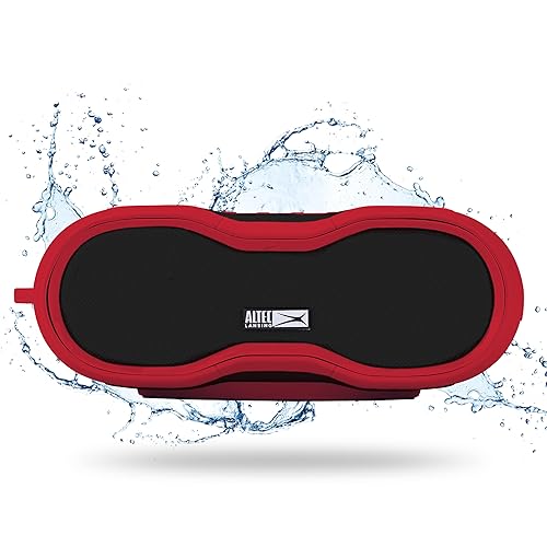 Altec Lansing BoomJacket XL Wireless Bluetooth Speaker, Magnetic Waterproof Speaker, IPX7 Outdoor Speaker with 24H Playtime, Portable Speaker