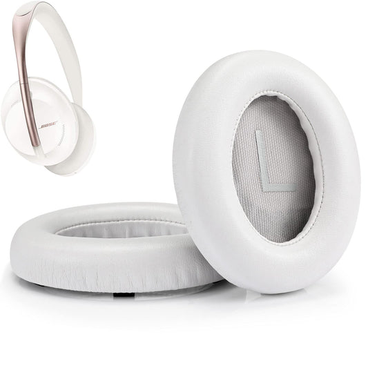 Replacement Ear Pads Cushions, Earpads Cover for Bose 700 Noise-Cancelling NC700 Over Ear Headphones (White)