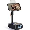 ASEAT Gifts for Men Women, Adjustable Phone Stand Bluetooth Speaker, Birthday Gifts Him Husband, Phone Holder for Kitchen Desk Bedroom, Cool Tech