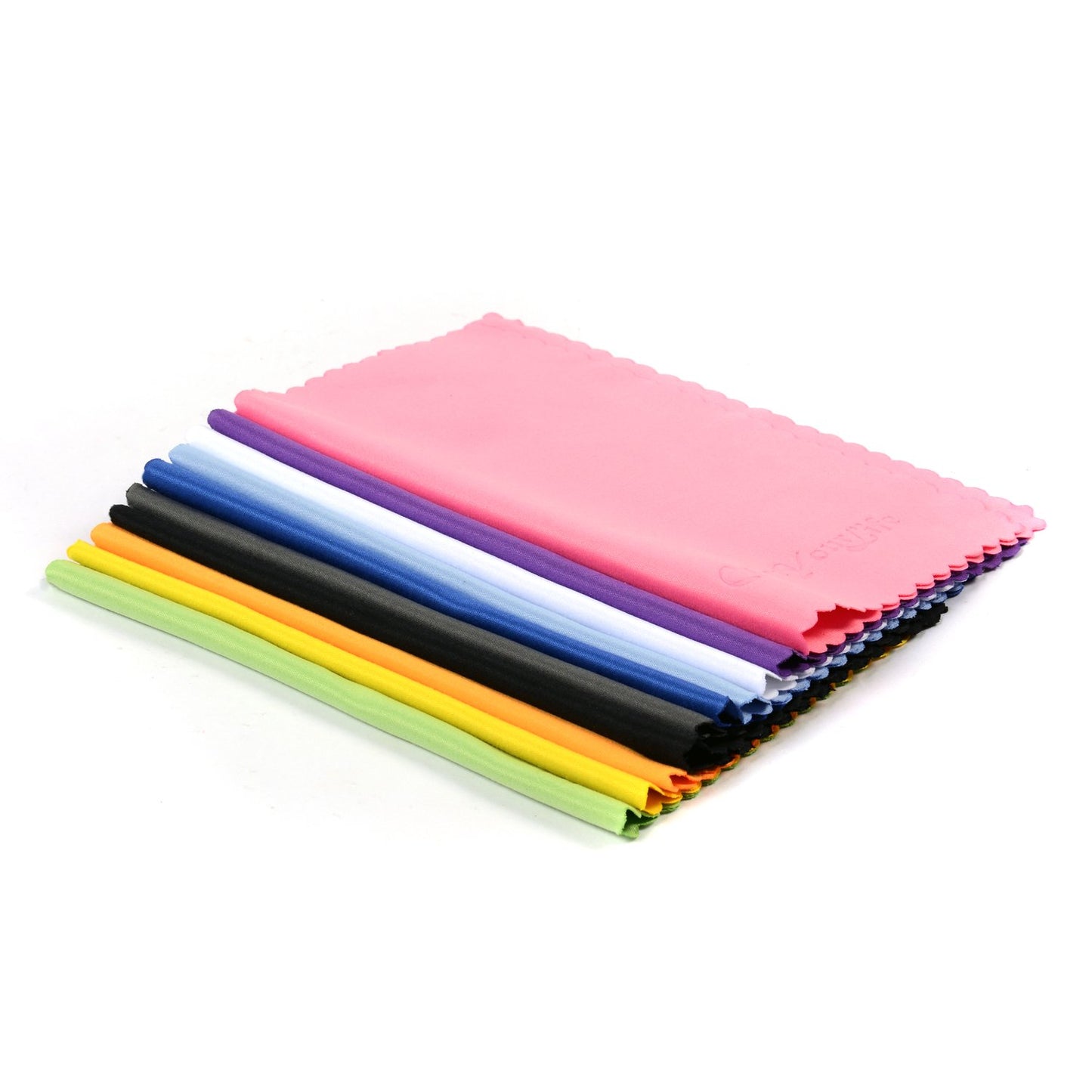 ColorYourLife 10-Pack Microfiber Cleaning Cloths for Smart phones, Laptops, Tablets, Lenses, LCD Monitor, TV, Camera, Glasses, Optics Etc