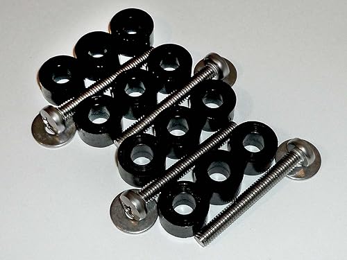 M6x50mm XX Long Bolts for 30"- 40" TVs • Wall Mount Bracket to TV • VESA 200 • Stainless Steel