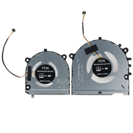 Replacement CPU & GPU Cooling Fan for Lenovo ThinkBook 13s-IWL 13s-IML Series DFS5K123043630 FLDU DFS150305140T FL03 DC 5V