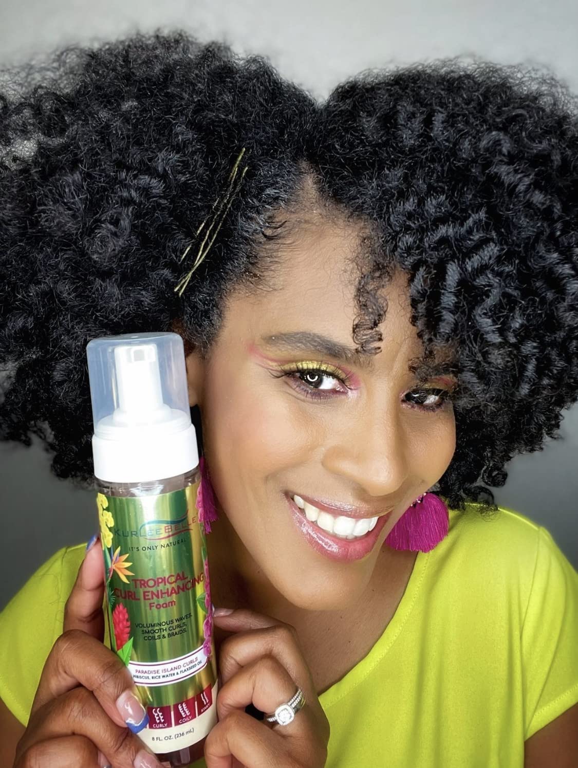 Kurlee Belle Tropical Curl Enhancing Foam