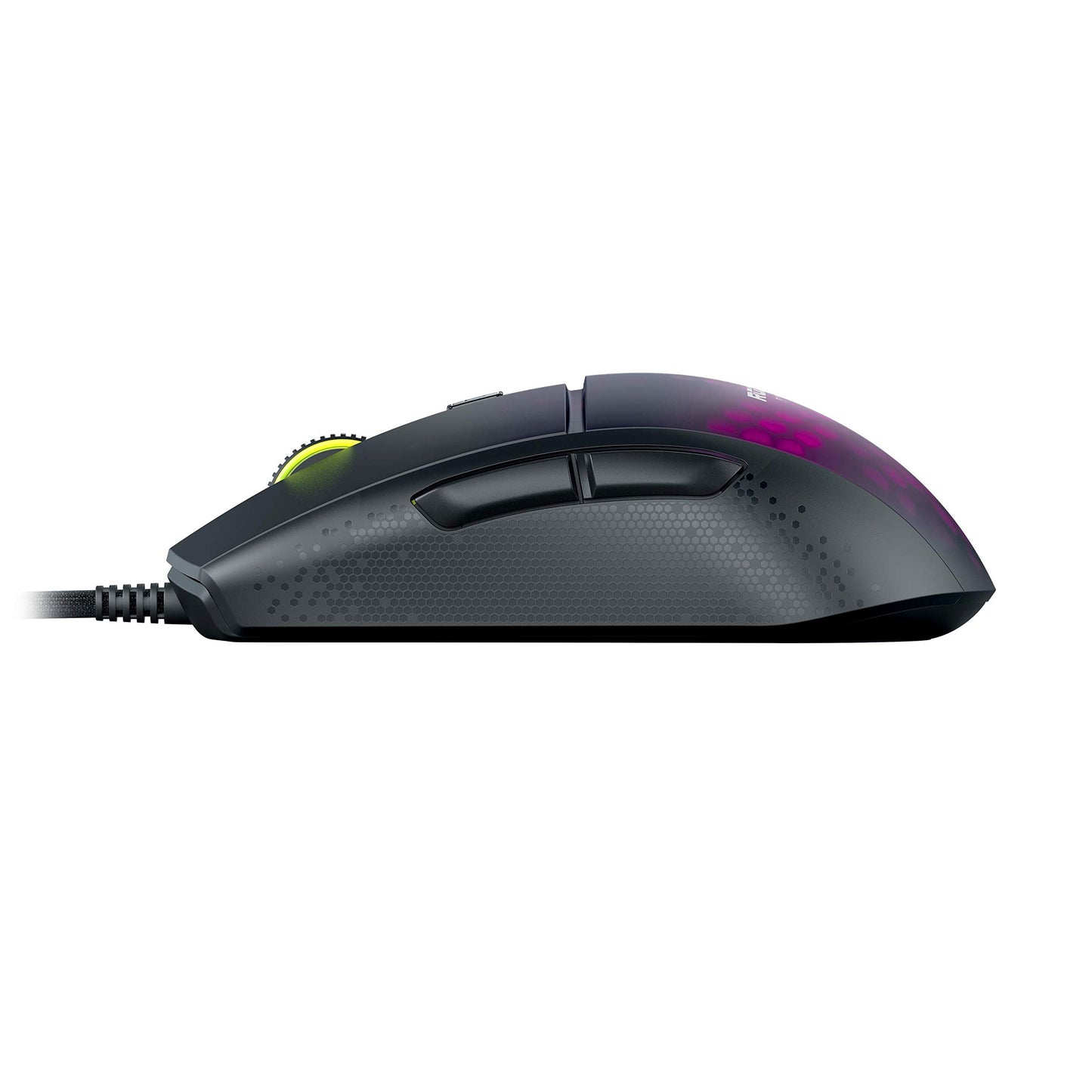 ROCCAT Burst Pro PC Gaming Mouse, Optical Switches, Super Lightweight Ergonomic Wired Computer Mouse, RGB Lighting, Titan Scroll Wheel, Bionic Shell