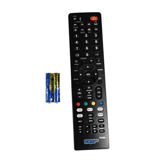 HQRP Remote Control fits Panasonic TH-42PH20U TH-42PH9UK TH-42PHD6UY TH-42PHD7UY TH-42PHD8UK TH-42PM50U LCD LED HD TV Smart 1080p 3D Ultra 4K Plasma