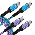 USB C to USB C Cable 60W Fast Charging for iPhone 17 Pro Max Air 17,iPhone 16e 16 Pro Max/16 Plus/16 Pro/16,15 Pro Max, 2 Pack 6ft Braided Type C Car