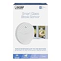 Feit Electric Smart Wi-Fi Glass Break Sensor with Audible Alarm, Wireless, 24/7 Home Security System with Mobile App Notification, Battery Operated