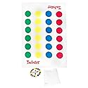 Jay Franco Twister Game Blanket - 3 Piece Set Includes Plush Blanket, Spinner, & Storage Bag (Official Hasbro Product)