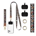 DARUIXZ Phone Lanyard Crossbody Wrist Strap, Universal Adjustable Neck Strap for Phone Case Keys ID Badges, Phone Accessories Travel Essential