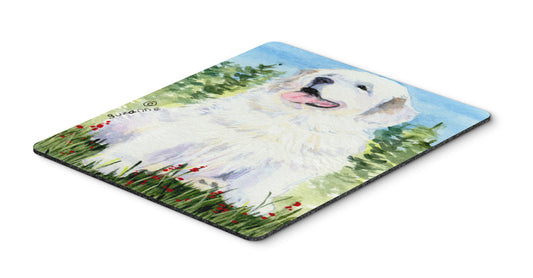 Caroline's Treasures SS8866MP Great Pyrenees Mouse Pad/Hot Pad/Trivet, Large, Multicolor