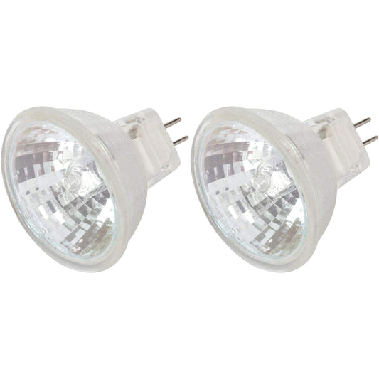 Simba Lighting MR11 Halogen 10W 12V Spotlight Bulb, GU4 Base, 2700K, 2 Pack