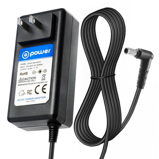 T POWER 15V Charger for Bluedee BD-SK300 SK300 2.0 Mini Sound Bar ZVOX SoundBase 350 450 4004501 24" 28" TV Home Theater Speaker System…