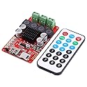 Hilitand 50W+50W Portable Audio Receiver Amplifier Board TF Card Decoder with Remote Control DC 8-26V