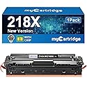 myCartridge Compatible Replacement for HP 218X 218 Toner Cartridges for Color LaserJet Pro 3201dw MFP 3301fdw 3301cdw 3301sdw?BK?
