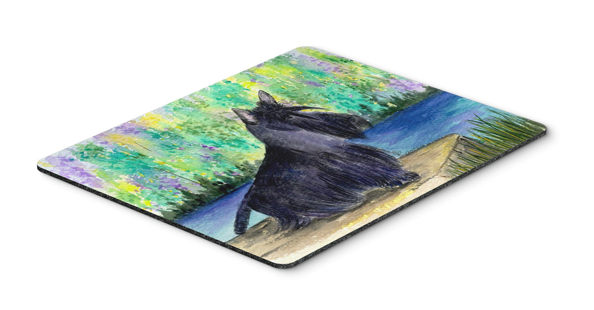 Caroline's Treasures SS8330MP Scottish Terrier Mouse Pad, Hot Pad or Trivet for Home Office Gaming Working Computers Laptop Mouse Mat,Washable Large