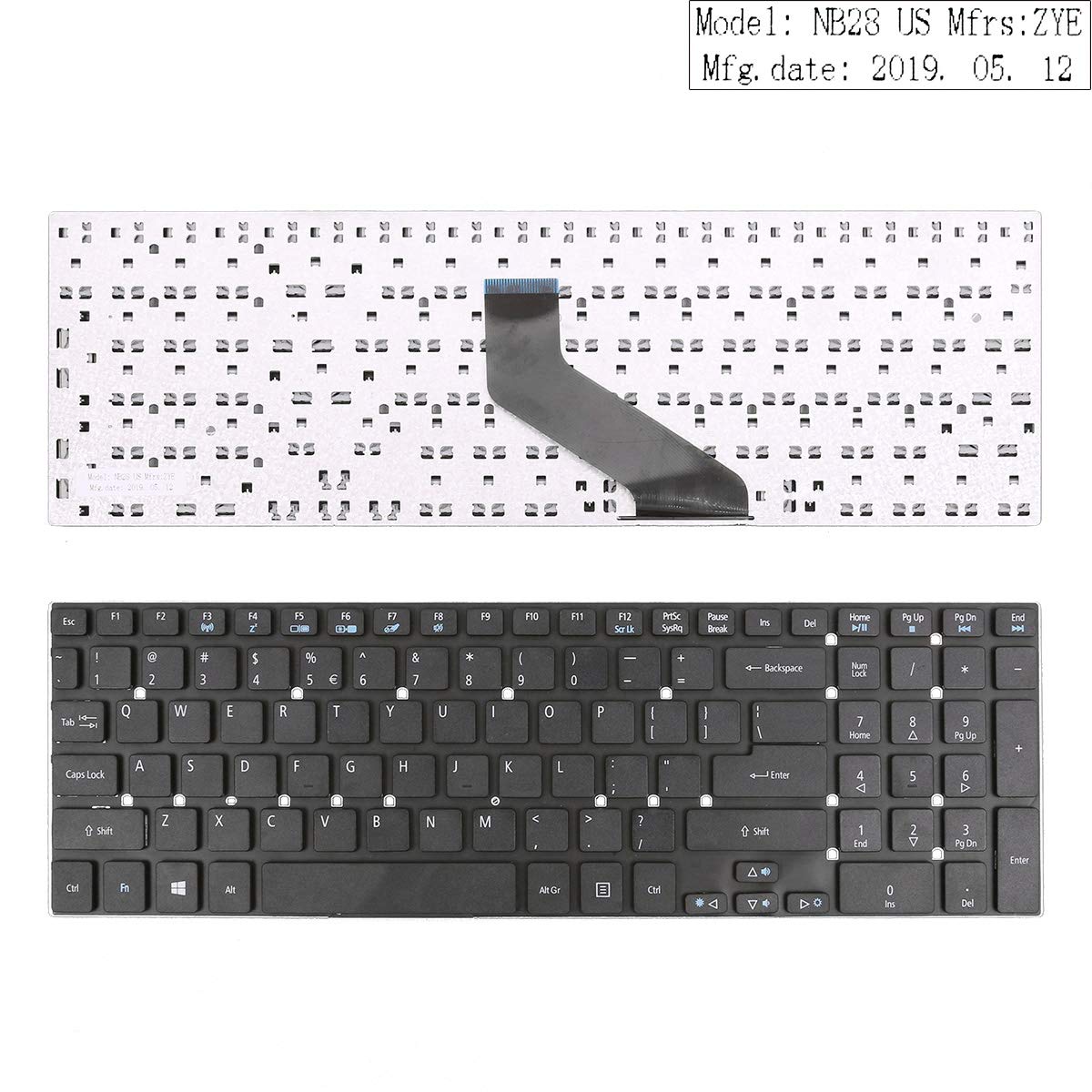 LXDDP 5830 5755 V3-571 E1-530 Laptop Replacement Keyboard for Acer Aspire 5755 5755G 5830 5830G 5830T 5830TG V3-551 V3-531 V3-571 V3-771 V3-772 E1-522