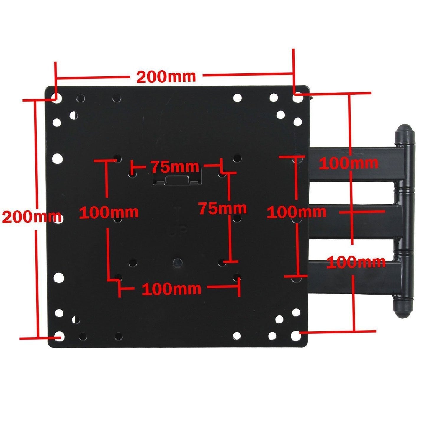 VideoSecu Articulating Swivel Tilt TV Wall Mount Bracket for Changhong LED32YC1600UA LED40YC1700UA LED40YD1100UA UD42YC5500UA LED49YD1100UA LED HDTV