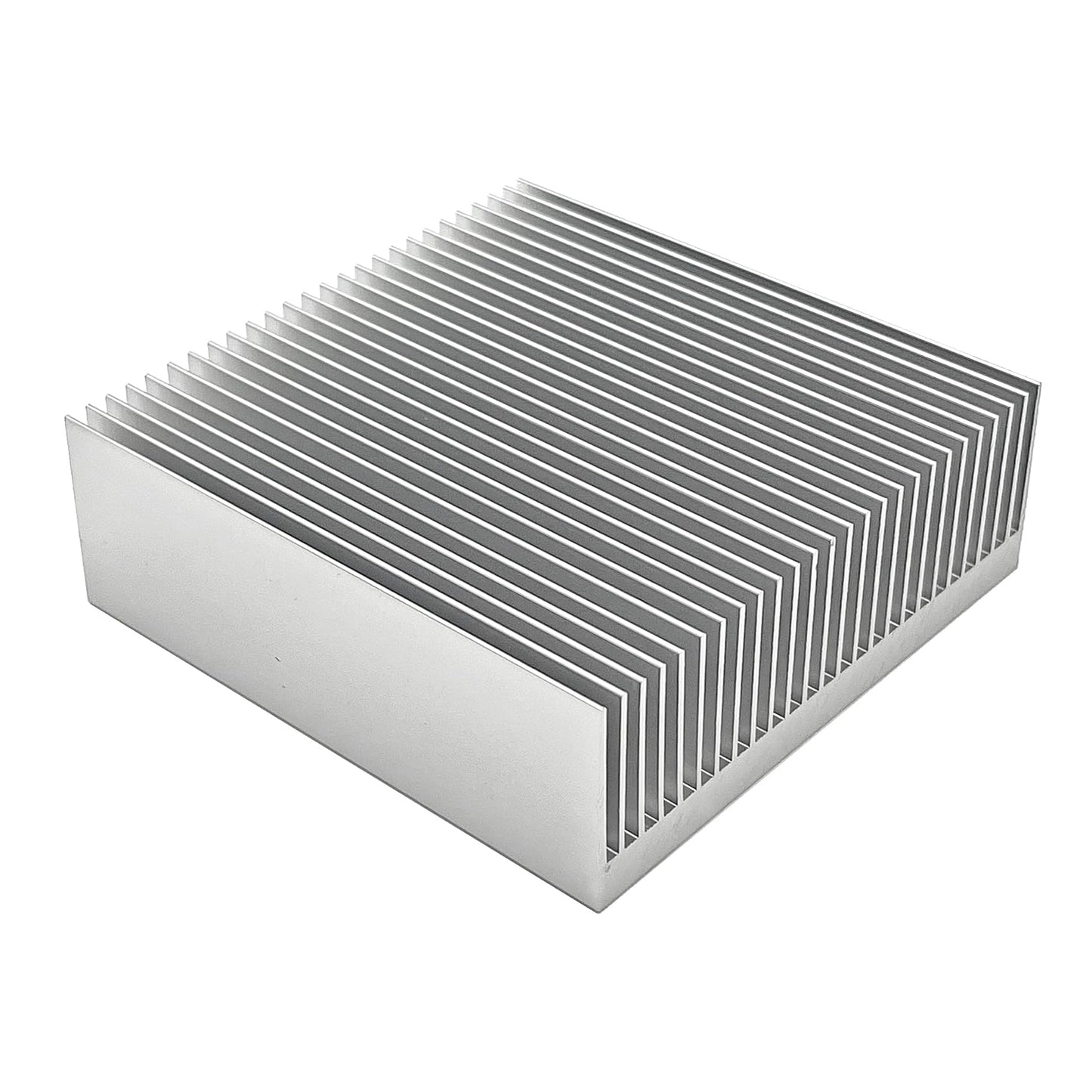 Awxlumv 80mm Aluminum Heat Sink 80x80x27mm /3.15"x3.15"x1.06" Large Heatsink Sync Circuit Board Cooler 26 Fins for Routers PCHs ICS Amplifiers