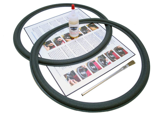 Springfield Speaker Foam Surround Edge Repair Kit - 2 Speaker Kit - Compatible with JBL 240Ti 250Ti BQ C36 L101 L220 L220A L222 Disco L222A L250