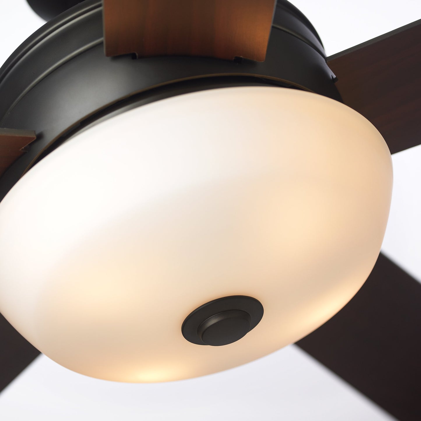 Emerson CF411ORB Cronley, 54" Blade Span with integrated light fixture, Includes 4.5" Downrod and Remote Control with Receiver