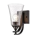 ML Lighting Natalie 1-Light Wall Sconce Rubbed Bronze