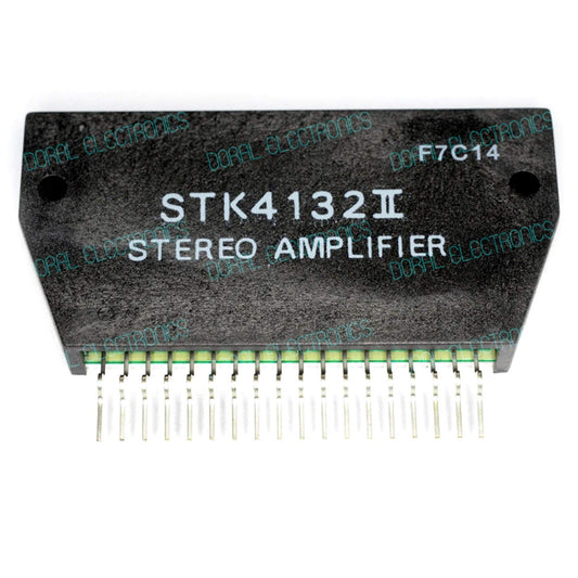 STK4132II Stereo Amplifier IC with Heat Sink Compound Paste, Integrated Circuit Semiconductor