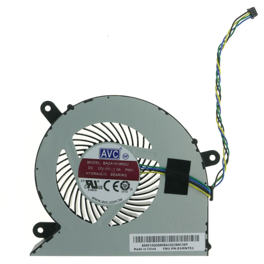 Replacement CPU Cooling Fan for Lenovo THINKCENTRE AIO M820Z M90A M70A IDEACENTRE AIO 3-24ITL6 3-24ALC6 3-24ADA6 730S-24IKB BAZA1018R2U-P001 01MN751