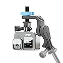 GRAVGRIP V2 Hydraulic Leveling Mount for Action Camera, GoPro, DJI, Insta360 - Pocket-Sized Leveler, Gimbal, JIB - No Batteries, No Charging