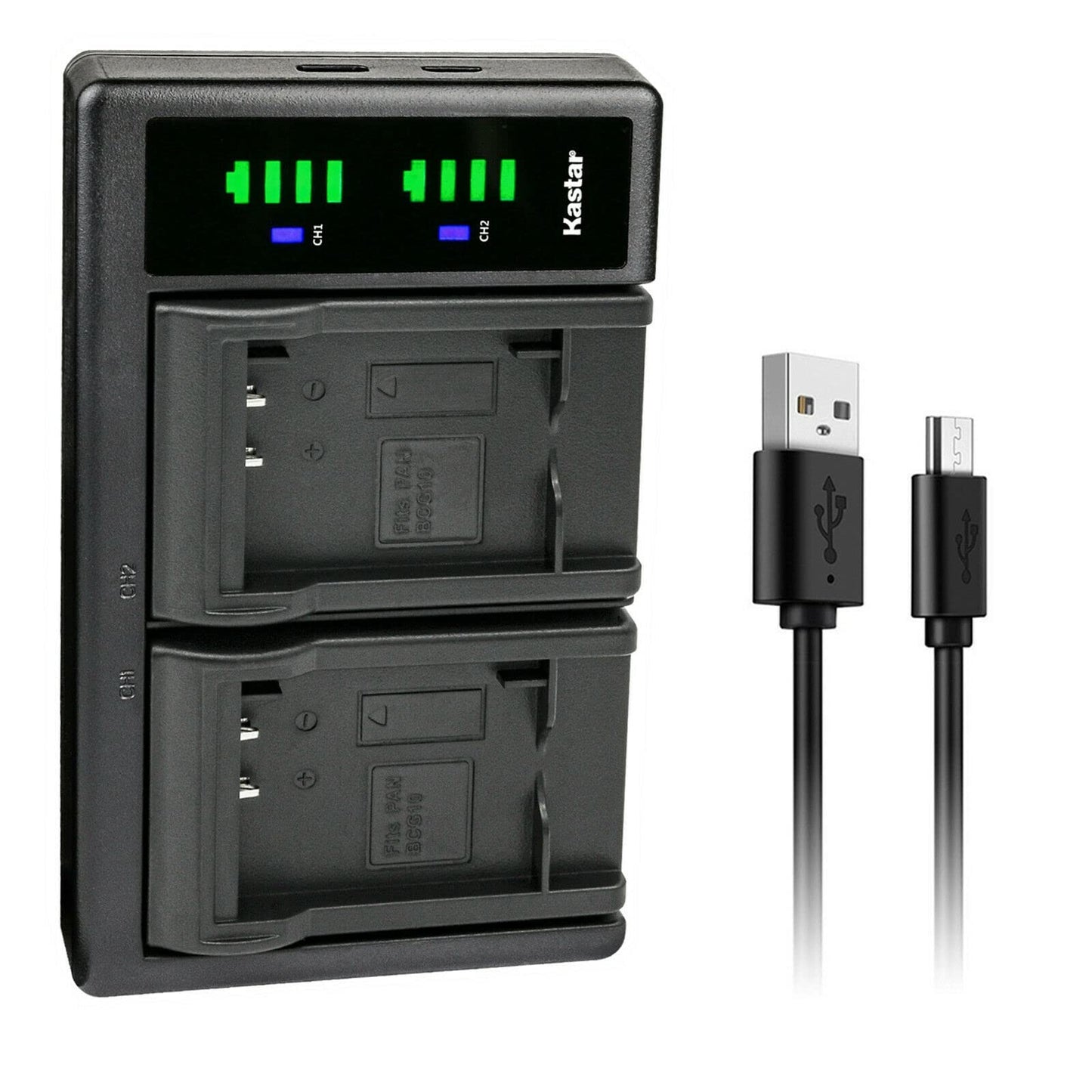 Kastar BP-DC7 LTD2 USB Battery Charger Replacement for Leica BP-DC7 BP-DC7-E Battery, Leica BC-DC7 BC-DC7-E Charger, Leica V-LUX 20 V-LUX 30 V-LUX 40