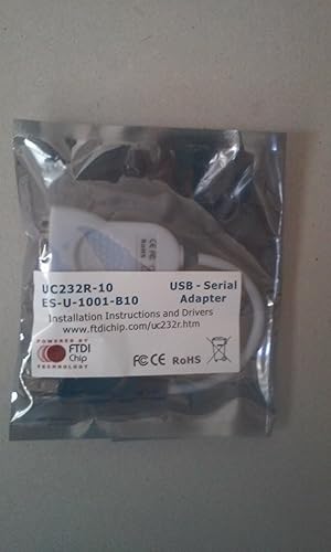 FTDI UC232R-10 USB to RS232 Converter Cable