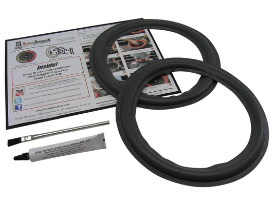 10 Inch Foam Speaker Repair Kit Compatible with JBL L26, L40, L80T, 4410, 410G, 125A, 127H, Others, FSK-10Ji (Pair)