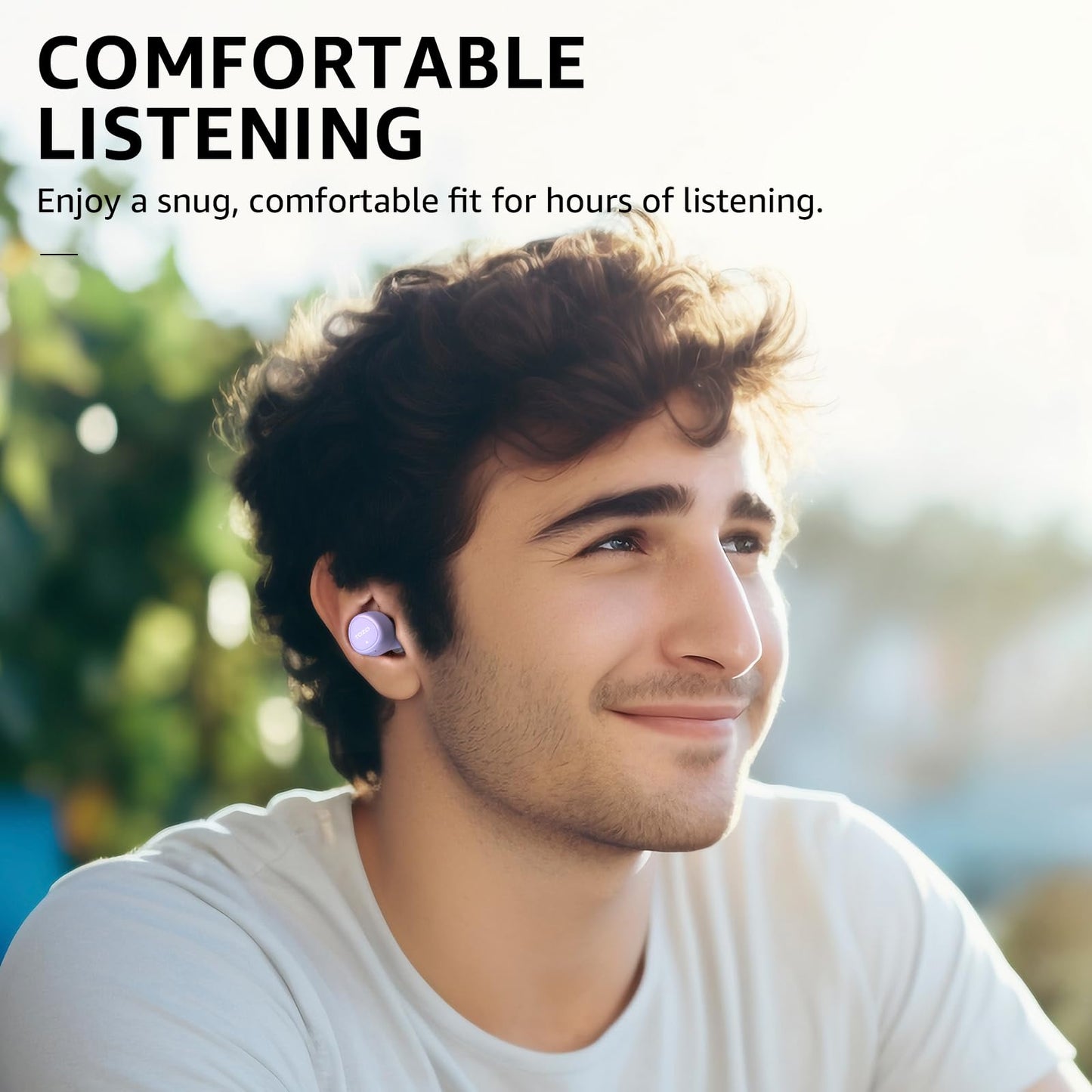 TOZO Wireless Earbuds Bluetooth 5.3 Ergonomic Light Weight in Ear Headphone