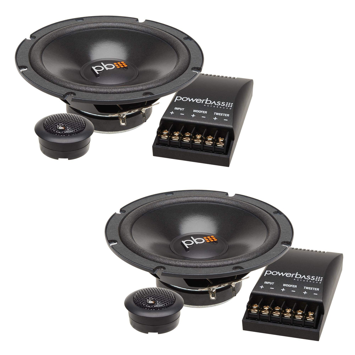Powerbass S-60C 6.5" Component OEM Replacement Speaker
