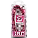 LIQUIPEL Powertek Glitter MFi Certified Charger Compatible for Apple iPhone, iPad, 6ft Cable, Lightning to USB Cable Cord, Fast Charging Lightning…