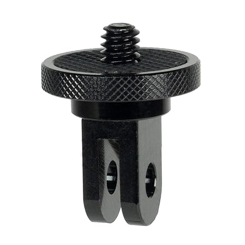 Camera Mount Adapter for GoPro 11/10/9/MAX& Insta360 X3/X2/X/RS/R Ecosystem - ¼-20 Conversion Adapter for GoPro/Insta360 Mounting System- Full 100%