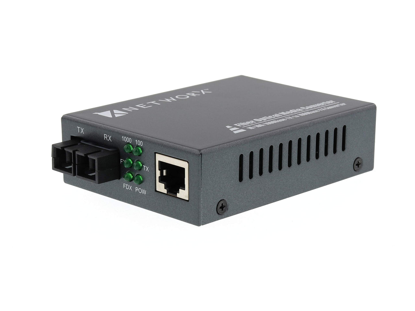 Gigabit Ethernet Fiber Media Converter - UTP to 1000Base-SX - SC Multimode, 5.