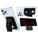 LoveHandle PRO MagSafe Compatible Magnetic Suction Phone Grip w/Kickstand - Mount, Suction Strap and Stand for Smartphone and Tablet - MagSafe Ring