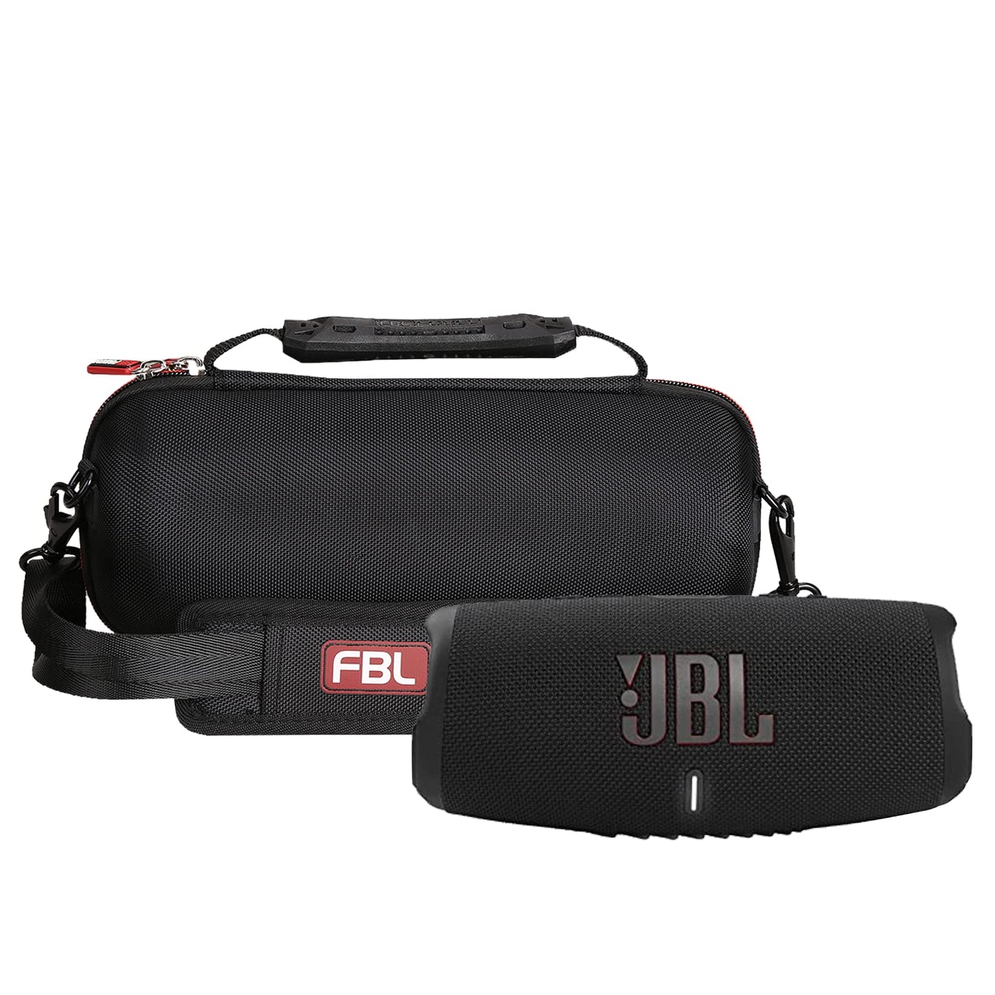 FBLFOBELI Hard Carrying Case for JBL Charge 4 / Charge 5 Waterproof Bluetooth Speaker, Protective Bag with Shoulder Strap