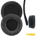 Geekria Replacement Ear Pads for Sennheiser PX200, PX100, PX200-II, PX100-II, PXC300, PXC150, PXC250, PC130, PC131 Headphones Ear Cushions, Repair