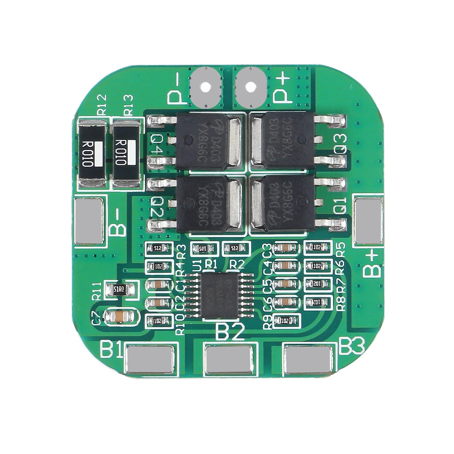 4Pcs 4S 14.8V/16.8V BMS 18 650 Lith ium Battery Protection Board Charger Protection Module with Overcharge/Over-Discharge/Over-Current/Short Circuit…
