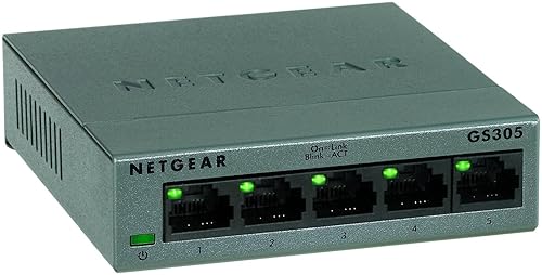 Netgear 5 Port Gigabit Ethernet Switch