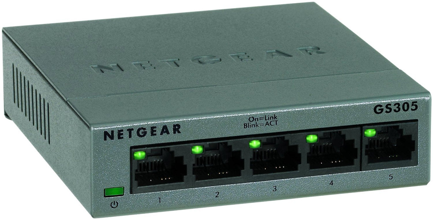 Netgear 5 Port Gigabit Ethernet Switch