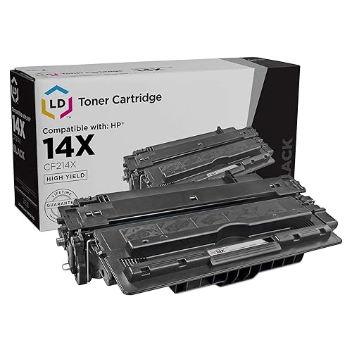 LD Products Remanufactured Toner Cartridge Replacement for HP 14X CF214X High Yield (Black) for use in LaserJet Enterprise 700: M712dn, M712n, M712xh