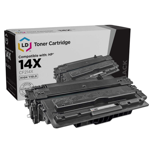 LD Products Remanufactured Toner Cartridge Replacement for HP 14X CF214X High Yield (Black) for use in LaserJet Enterprise 700: M712dn, M712n, M712xh