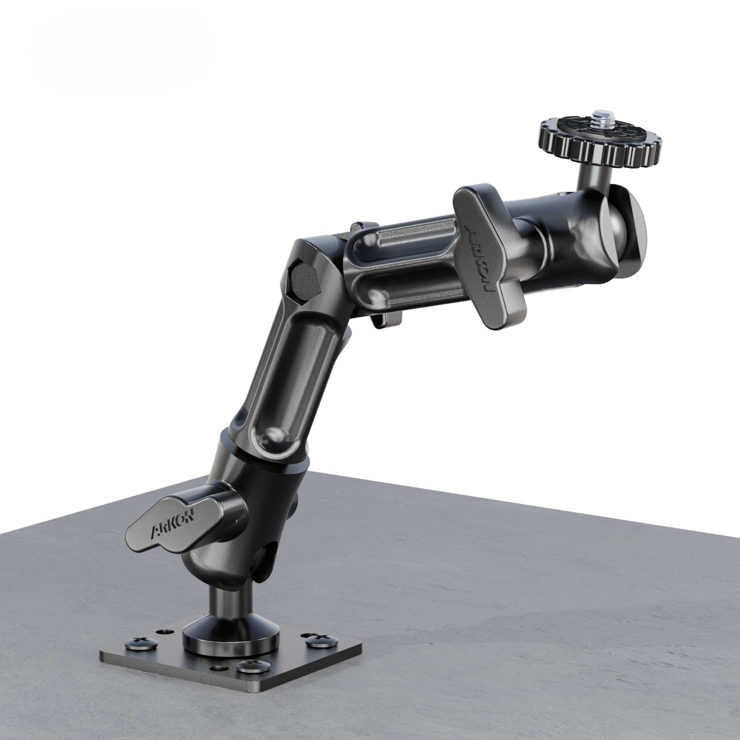 ARKON Mounts - Camera Wall Mount Robust Aluminum Construction Easy Installation Precision adjustments to capture any angle Great security camera mount