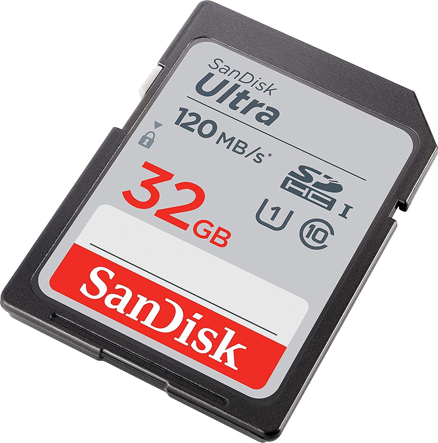 SanDisk 32 GB Class 10 SD HC Ultra Flash Memory Card - 5 Pack (SDSDUN4-032G-GN6IN) Bundle with Everything But Stromboli MicroSD & SD Card Reader