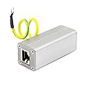 CERRXIAN RJ45 Ethernet Network Surge Protector Outdoor Arrester Protection Device for POE Switch Camera SPD Protection Suppressor